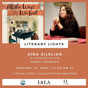 LITERARY LIGHTS: All the Ways We Lied ~ Saturday 27, 2024 ~ On Zoom