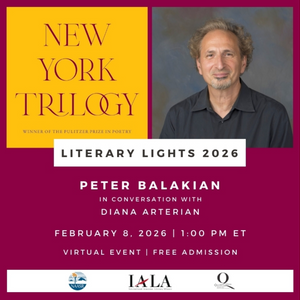 Literary Lights: Peter Balakian - February 8, 2026