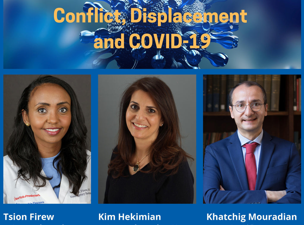 CONFLICT, DISPLACEMENT and COVID-19 ~ Thursday, December 3, 2020 ~ LIVE on Zoom/YouTube