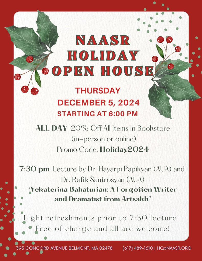 Announcing NAASR's Annual Holiday Open House