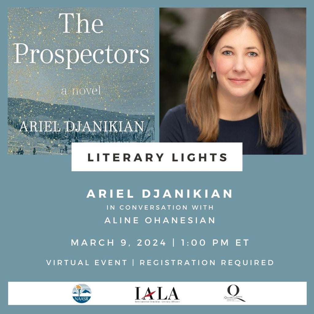 LITERARY LIGHTS: The Prospectors ~ Saturday, March 9, 2024 ~ On Zoom
