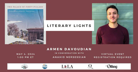 LITERARY LIGHTS: The Palace of Forty Pillars ~ Saturday, May 4, 2024