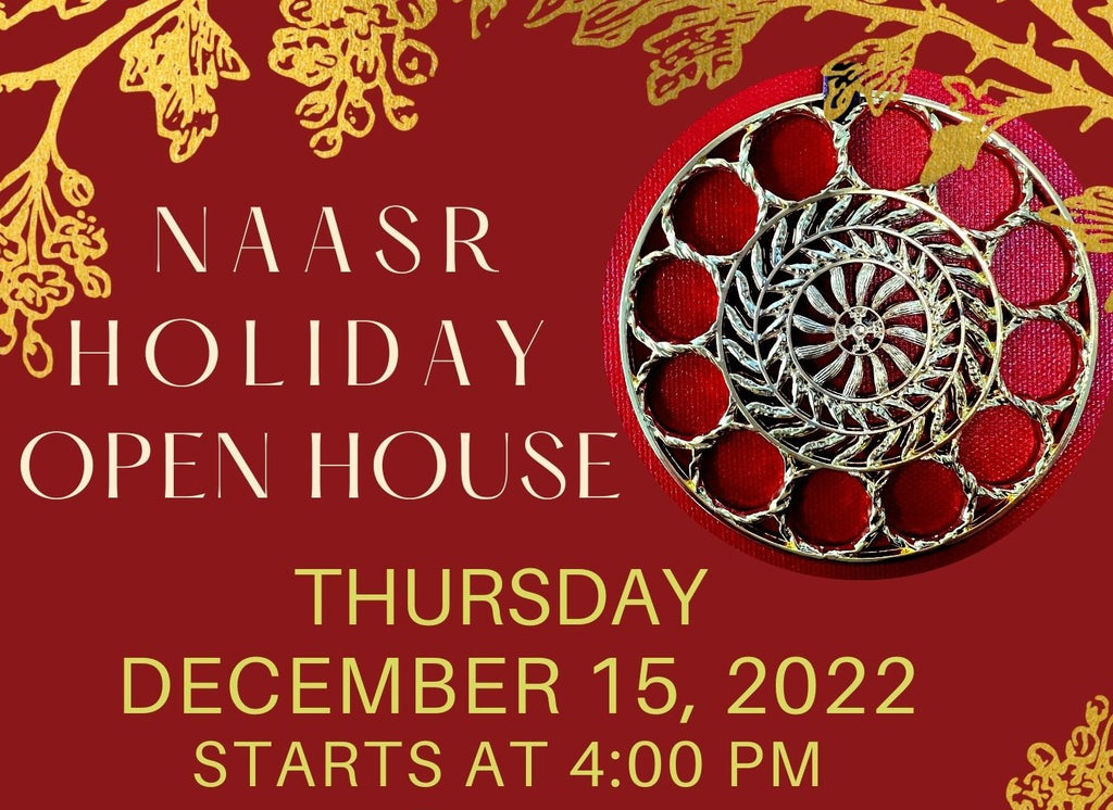 HOLIDAY OPEN HOUSE at NAASR ~ Thursday, December 15, 2022