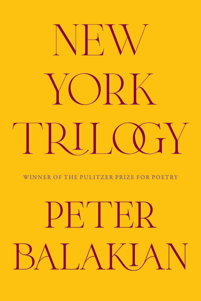 Peter Balakian Reads from New York Trilogy - November 6, 2025