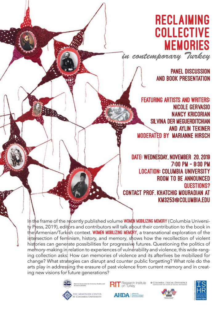 Feminist Artists and Writers on Reclaiming Collective Memories in Contemporary Turkey ~ November 20, 2019