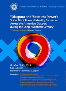 SAS Conference: Diaspora and 'Stateless Power' ~ October 12-13, 2019