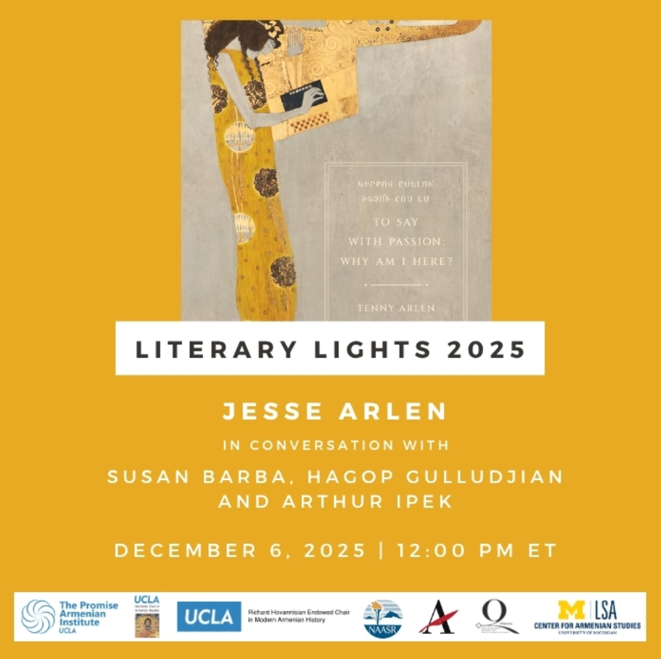 Literary Lights 2025: Featuring Tenny Arlen’s To Say with Passion: Why Am I Here? - December 6, 2025