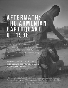 Aftermath: the Armenian Earthquake of 1988, A Photo Collection by Asadour Guzelian