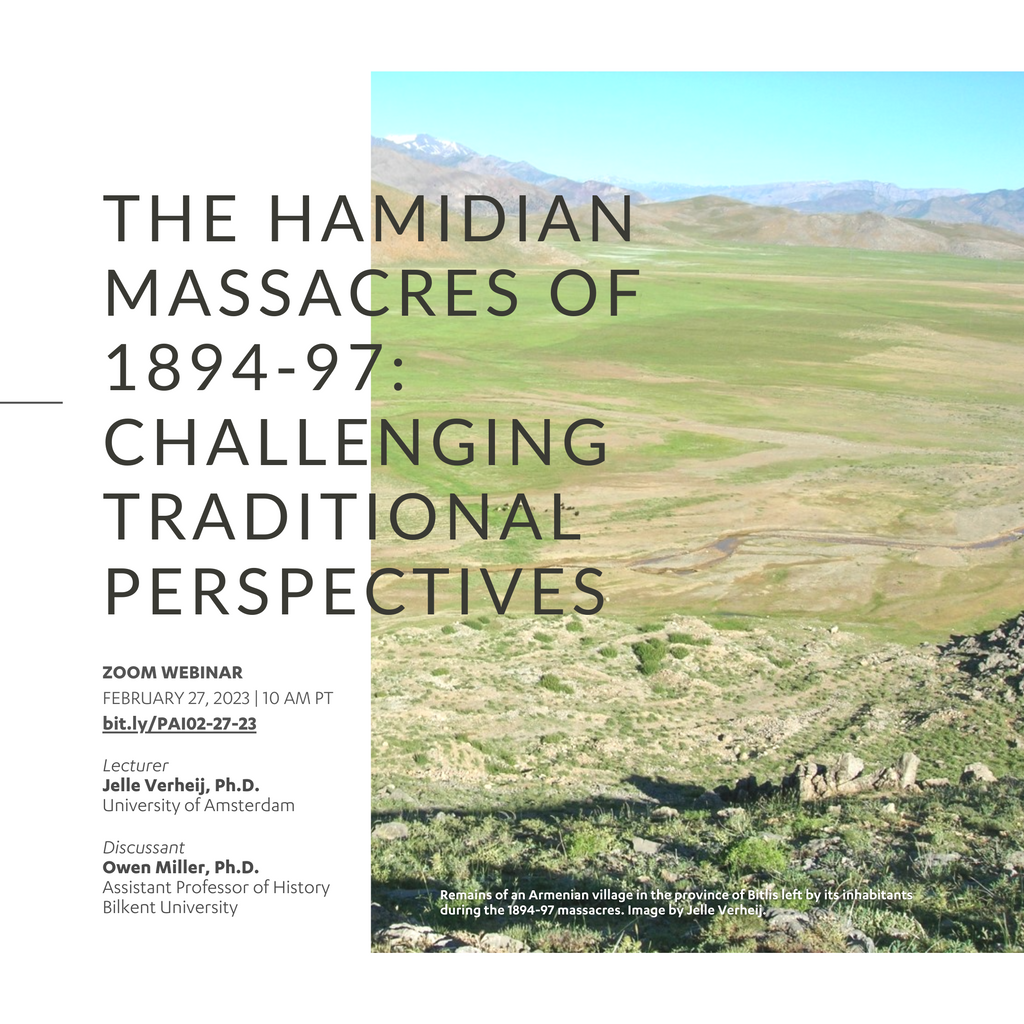 POSTPONED: THE HAMIDIAN MASSACRES OF 1894-97: Challenging Traditional Perspectives