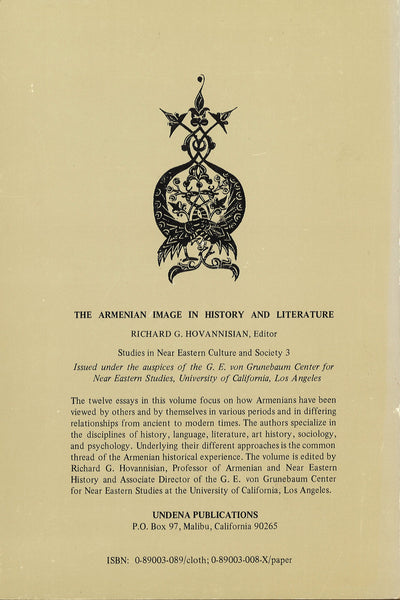 Armenian Image in History and Literature, The