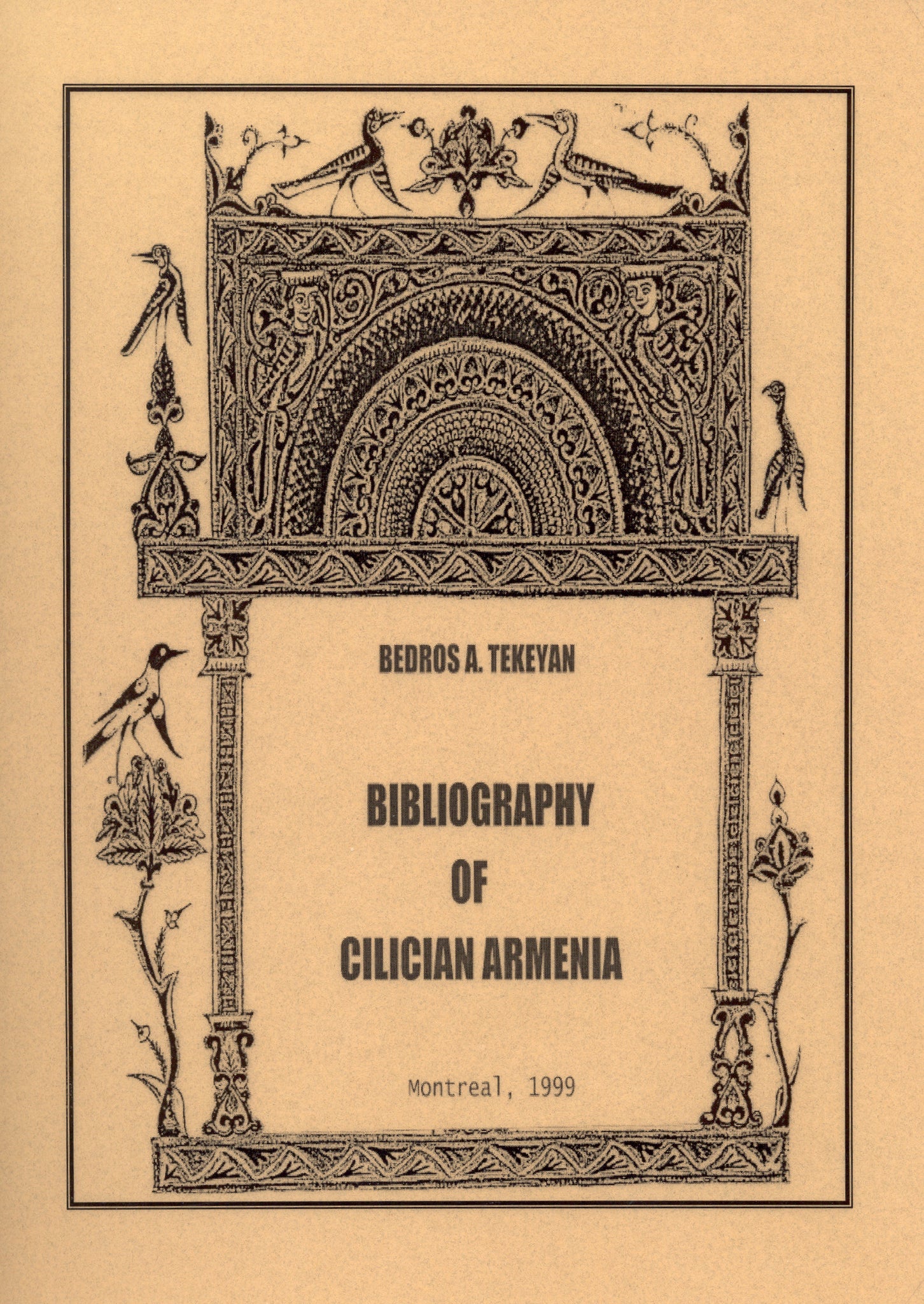 BIBLIOGRAPHY OF CILICIAN ARMENIA