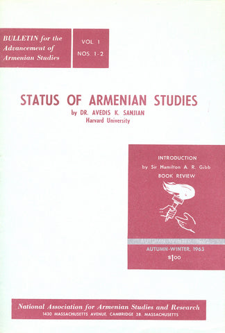 Bulletin for the Advancement of Armenian Studies