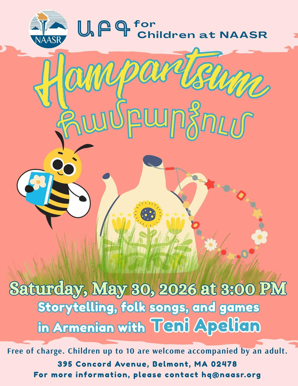 Hampartsum flyer