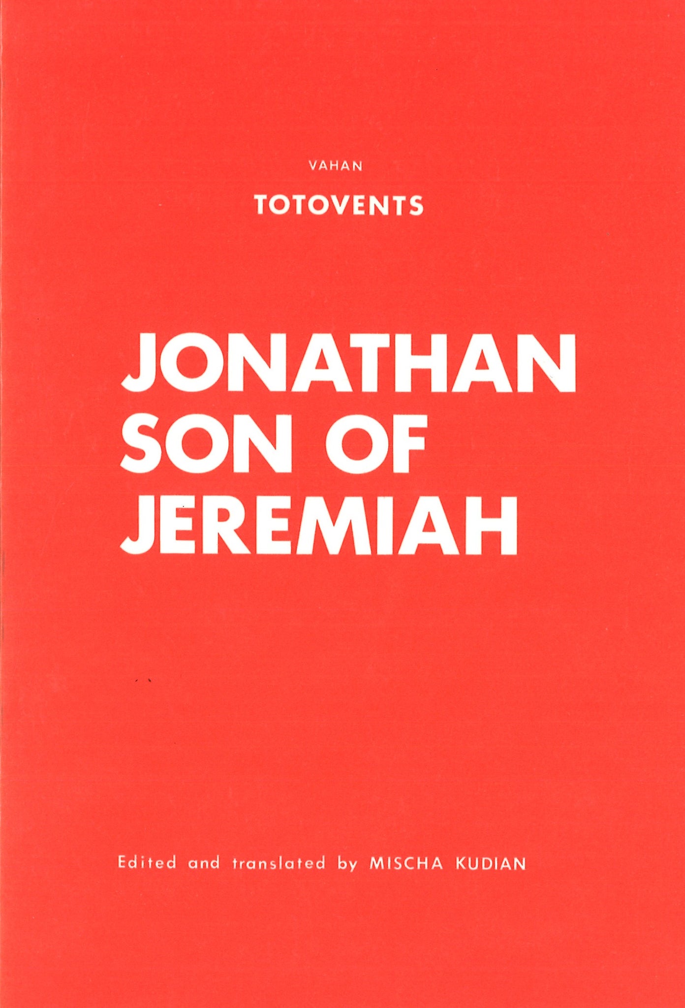 JONATHAN, SON OF JEREMIAH