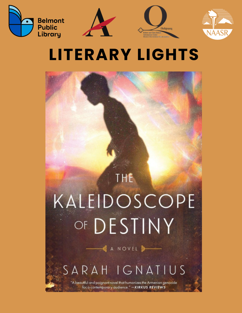 Literary Lights: The Kaleidoscope of Destiny flyer