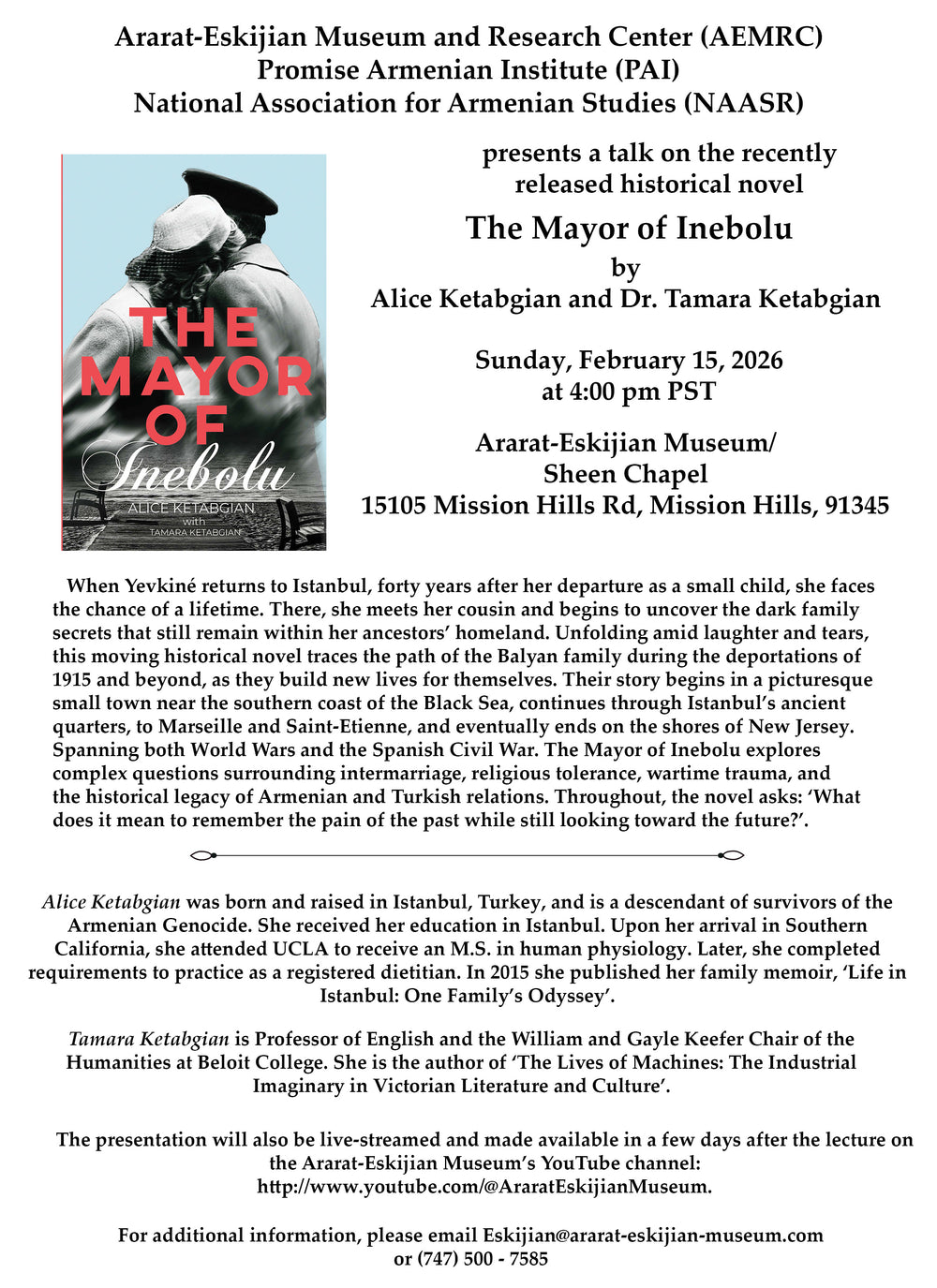 The Mayor of Inebolu flyer