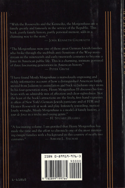 Mostly Morgenthaus: A Family History