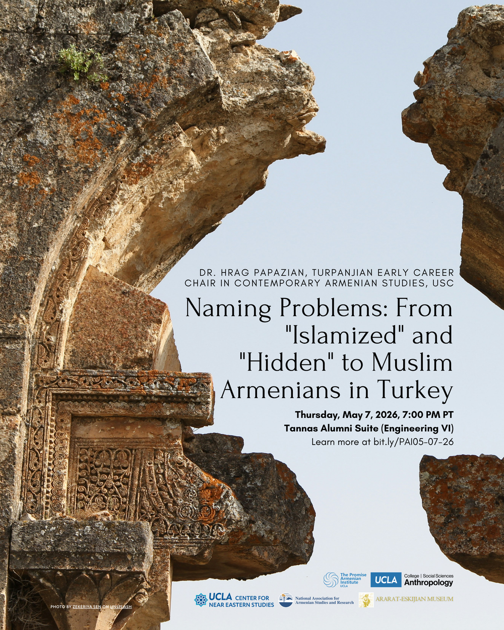 Naming Problems: From ‘Islamized’ and ‘Hidden’ to Muslim Armenians in Turkey flyer