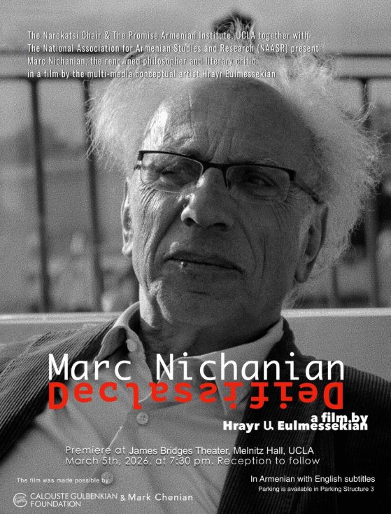 Marc Nichanian Declassified flyer