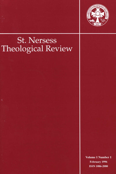 ST. NERSES THEOLOGICAL REVIEW
