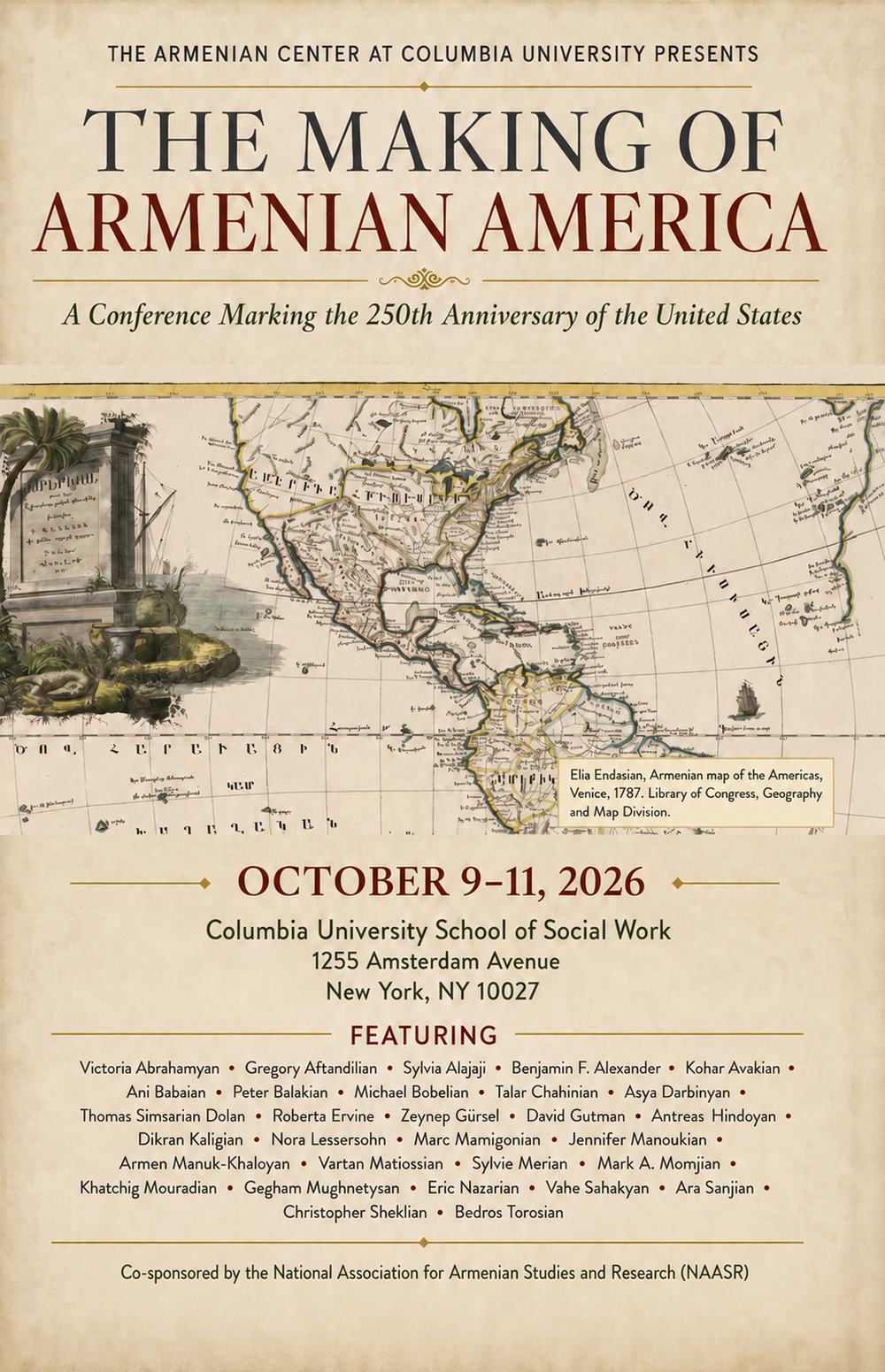 The Making of Armenian America flyer
