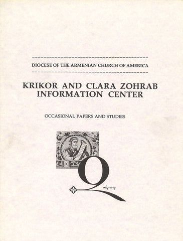 ARMENIAN STUDIES AND THE ARMENIAN AMERICAN COMMUNITY: An Old Curmudgeon's Viewpoint