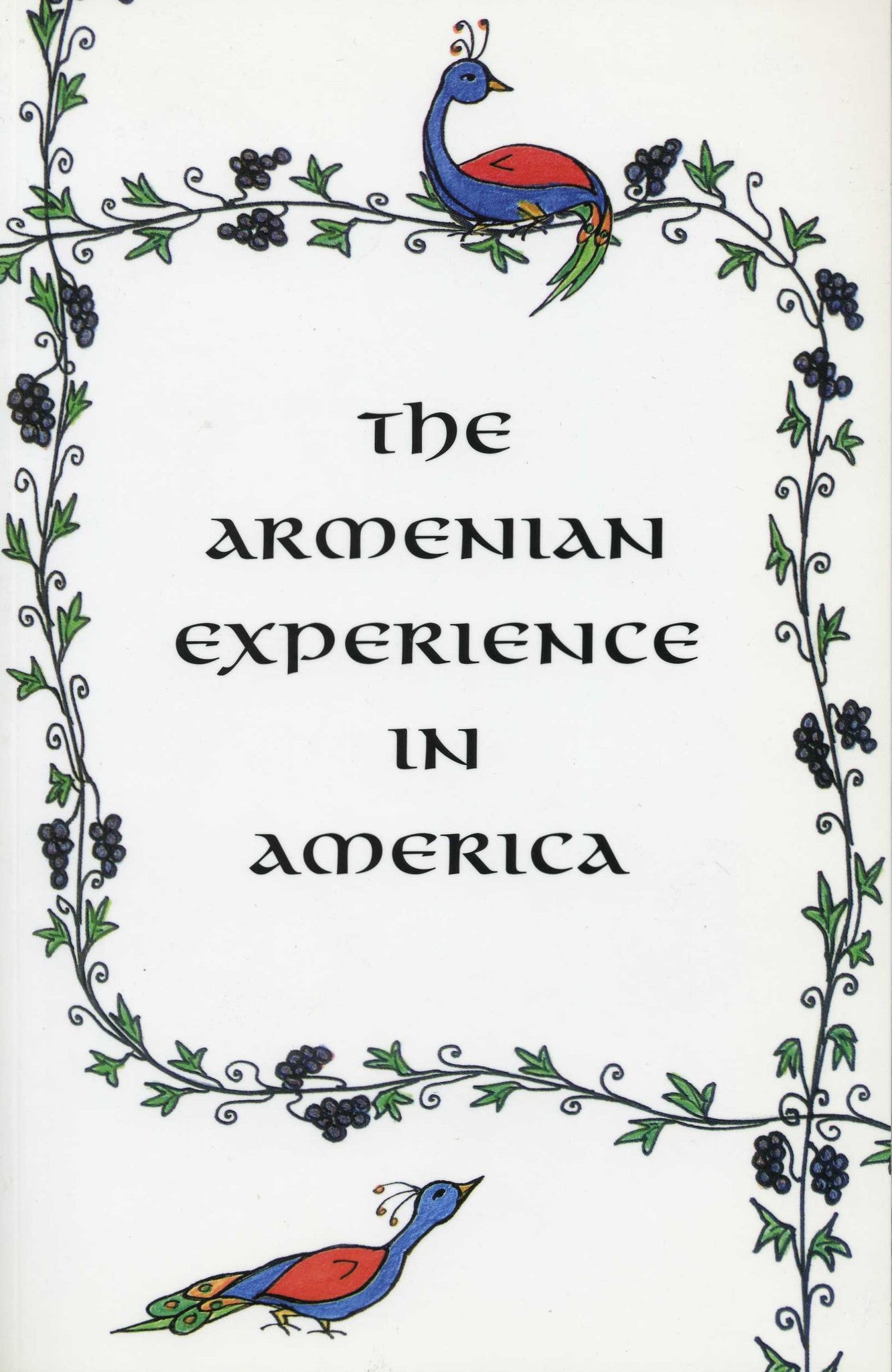 ARMENIAN EXPERIENCE IN AMERICA