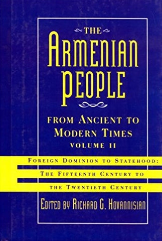 Armenian People from Ancient to Modern Times
