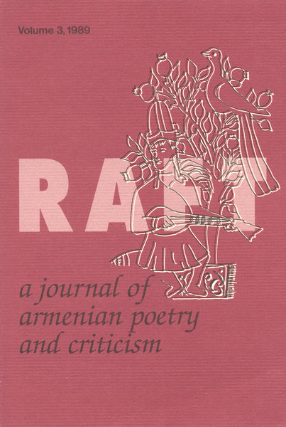 RAFT: A Journal of Armenian Poetry and Criticism