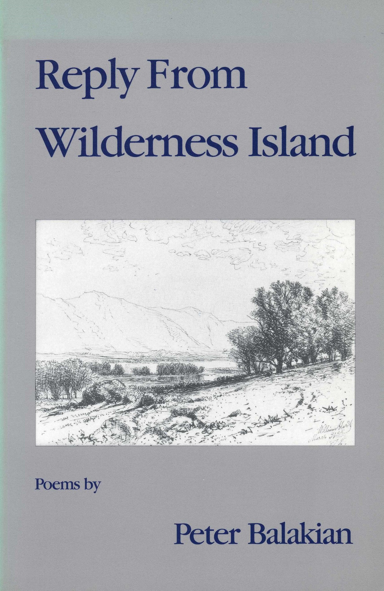 REPLY FROM WILDERNESS ISLAND: Poems