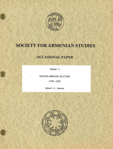 RUSSIAN-ARMENIAN RELATIONS, 1700-1828