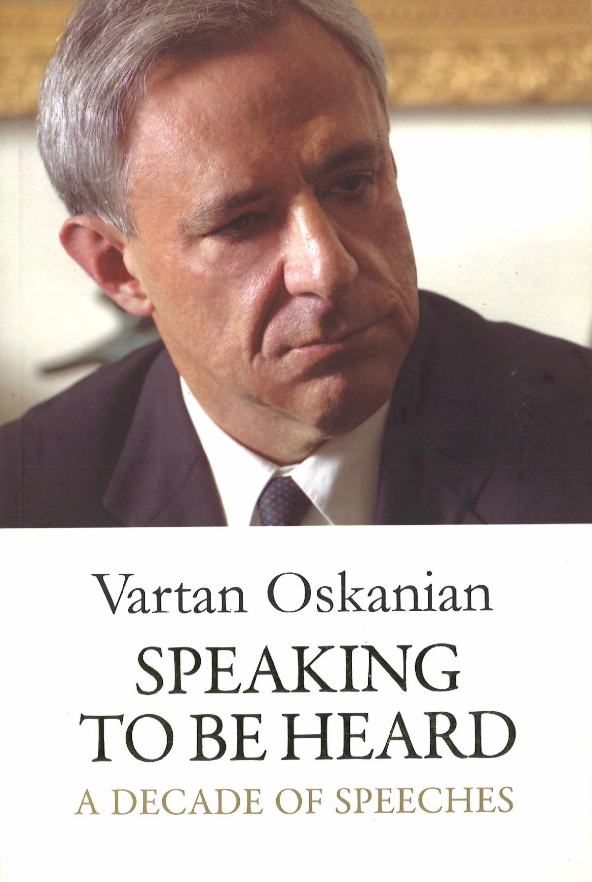 SPEAKING TO BE HEARD: A DECADE OF SPEECHES
